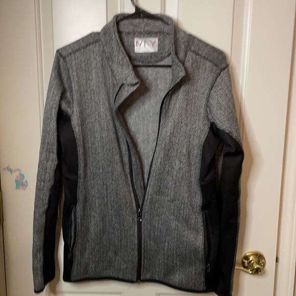 Marc New York Andrew Marc Herringbone fleece coat - Picture 3 of 13